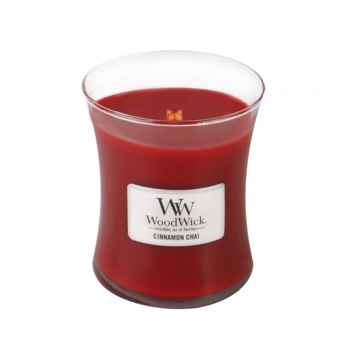 WoodWick® Medium Candle - Cinnamon Chai-1